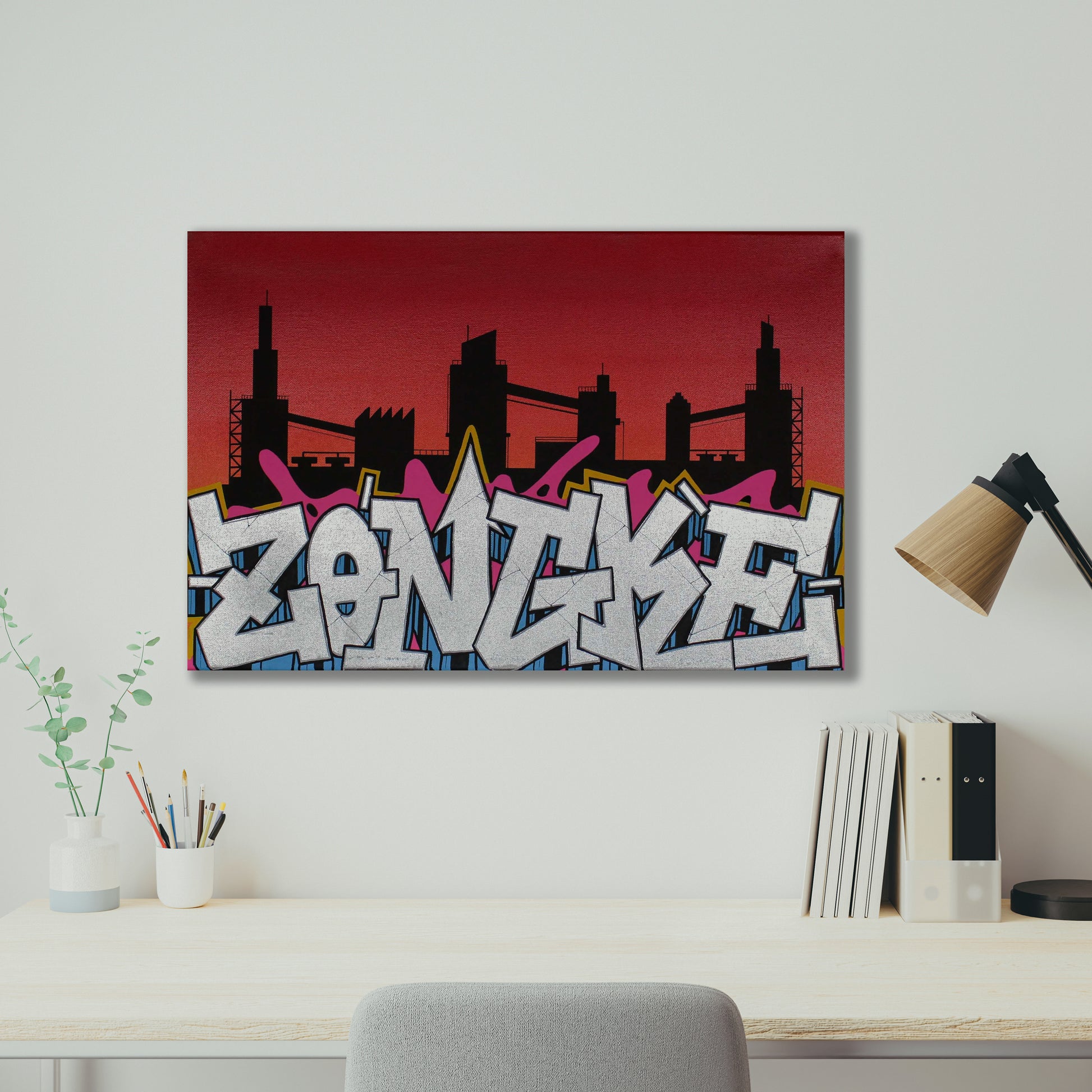 ZONCKE "Small Cockerill Canvas #3"