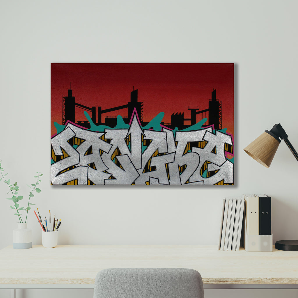 ZONCKE "Small Cockerill Canvas #4"