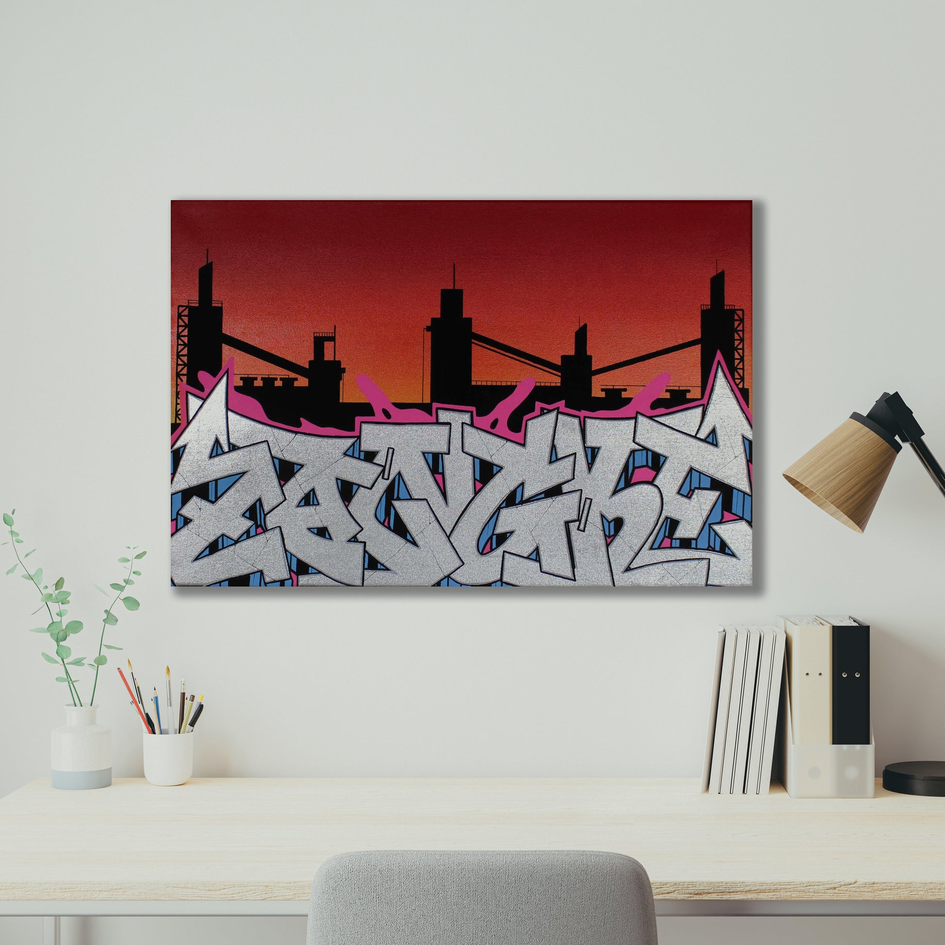 ZONCKE "Small Cockerill Canvas #2"
