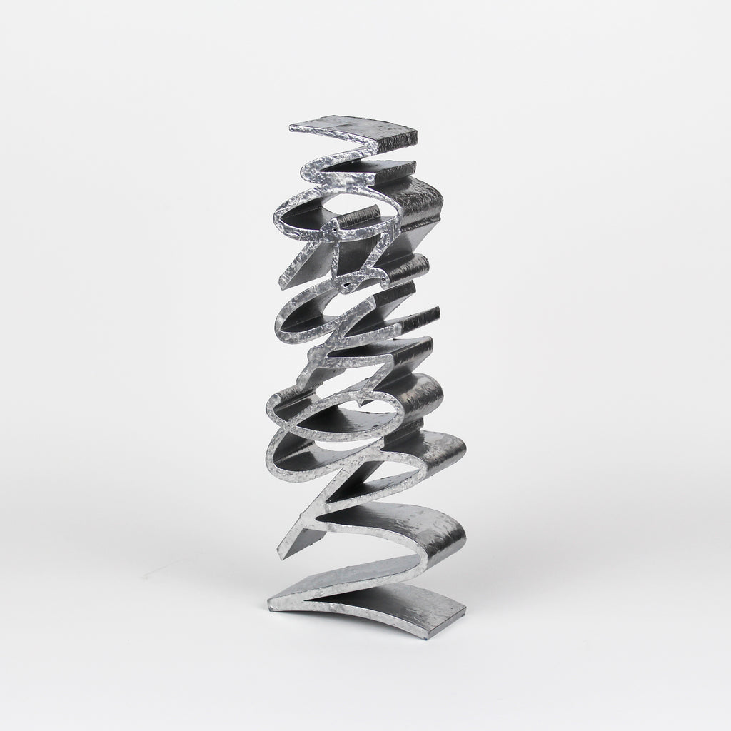 ZONCKE 3D vertical tag Silver