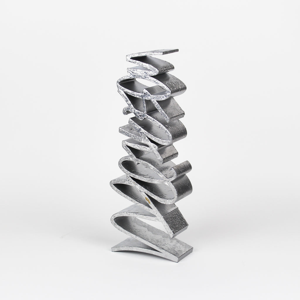 ZONCKE 3D vertical tag Silver
