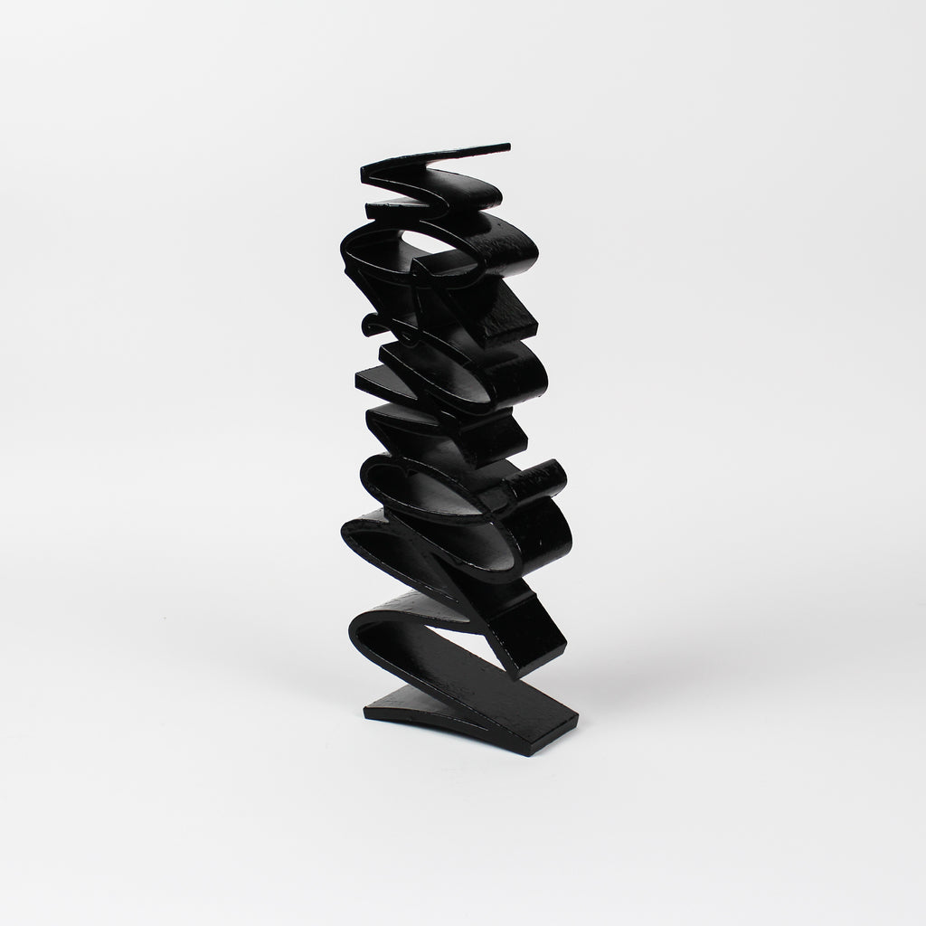 ZONCKE 3D vertical tag Black
