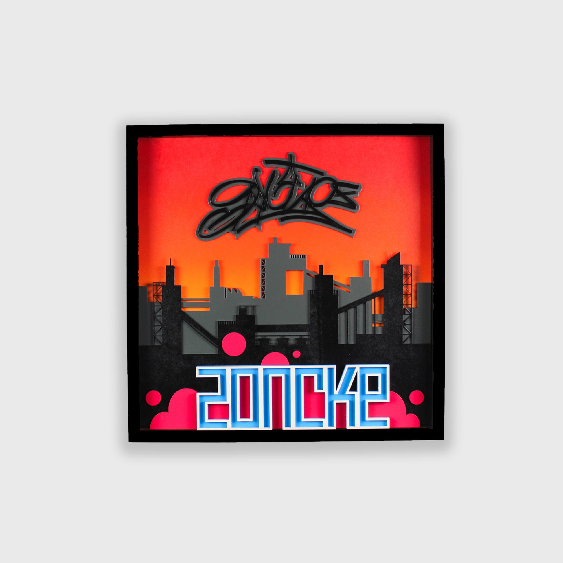 ZONCKE "Cadre Cockerill 3D #2"