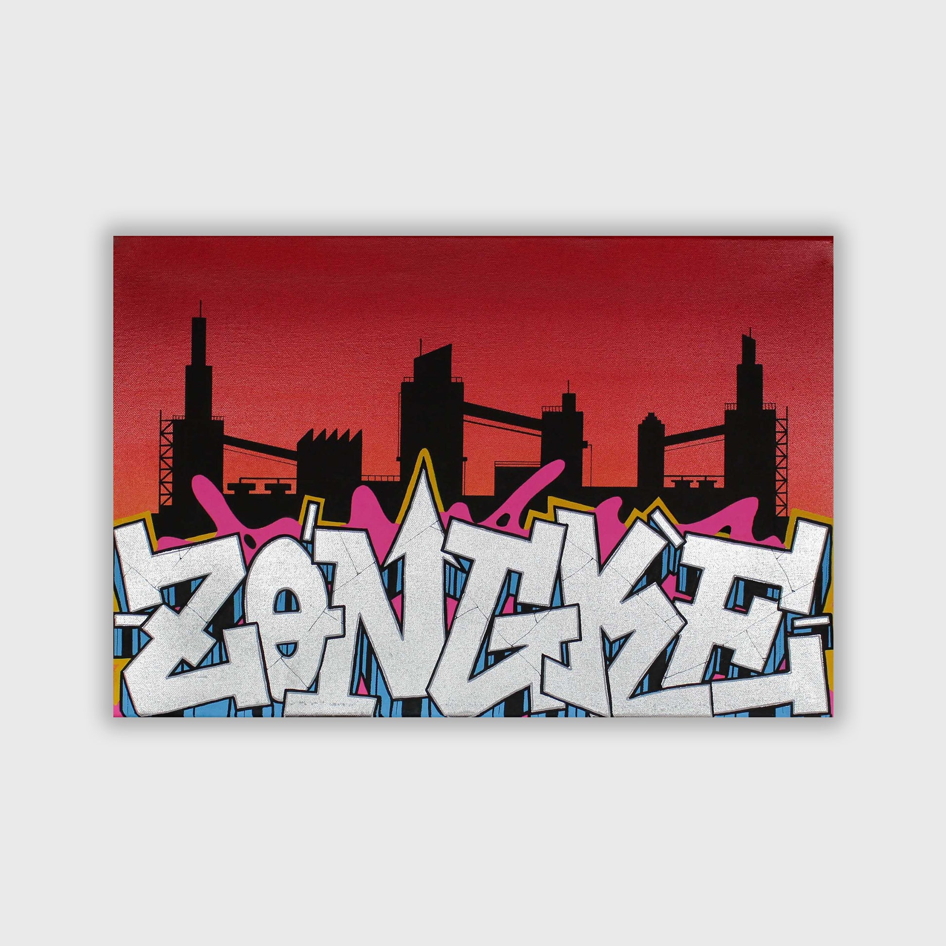 ZONCKE "Small Cockerill Canvas #3"