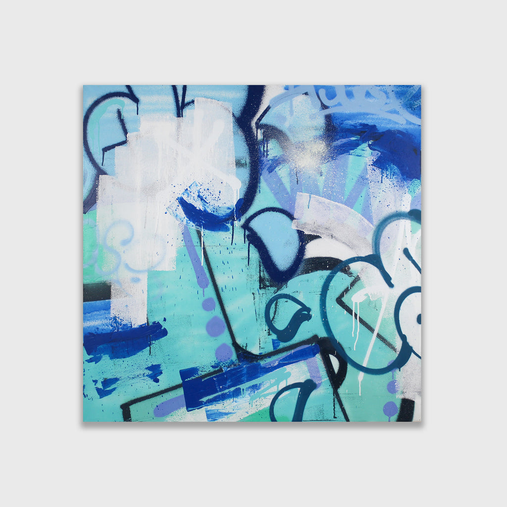 KOLORIZM43  "Diptyque bleu"