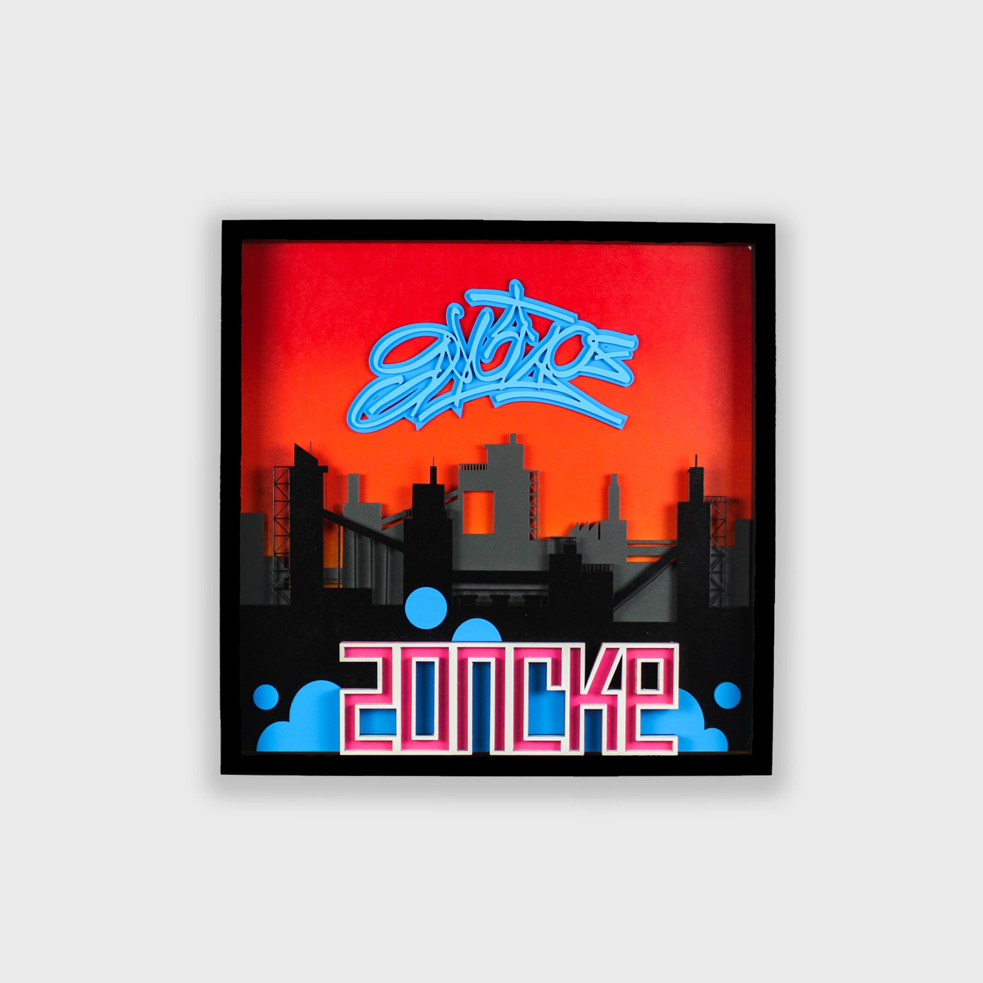 ZONCKE "Cadre Cockerill 3D #5"