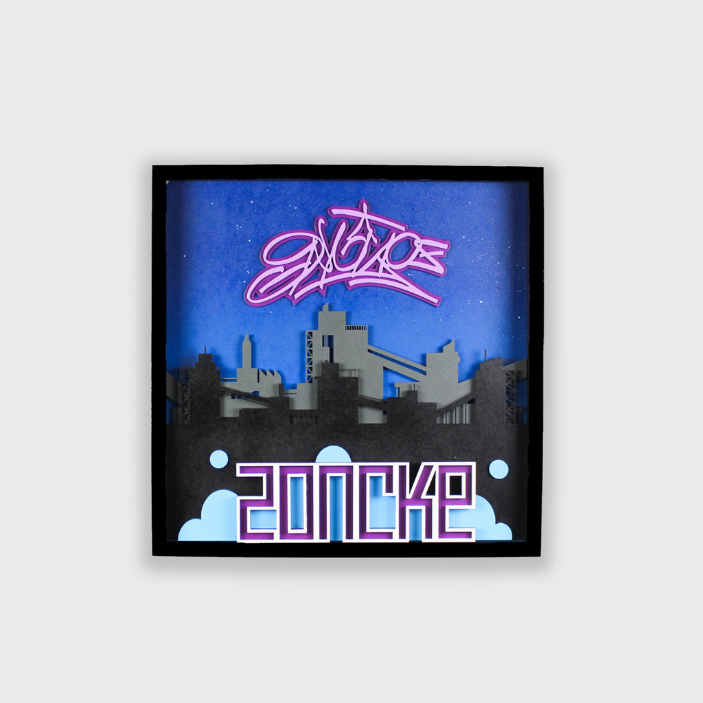 ZONCKE "Cadre Cockerill 3D #4"