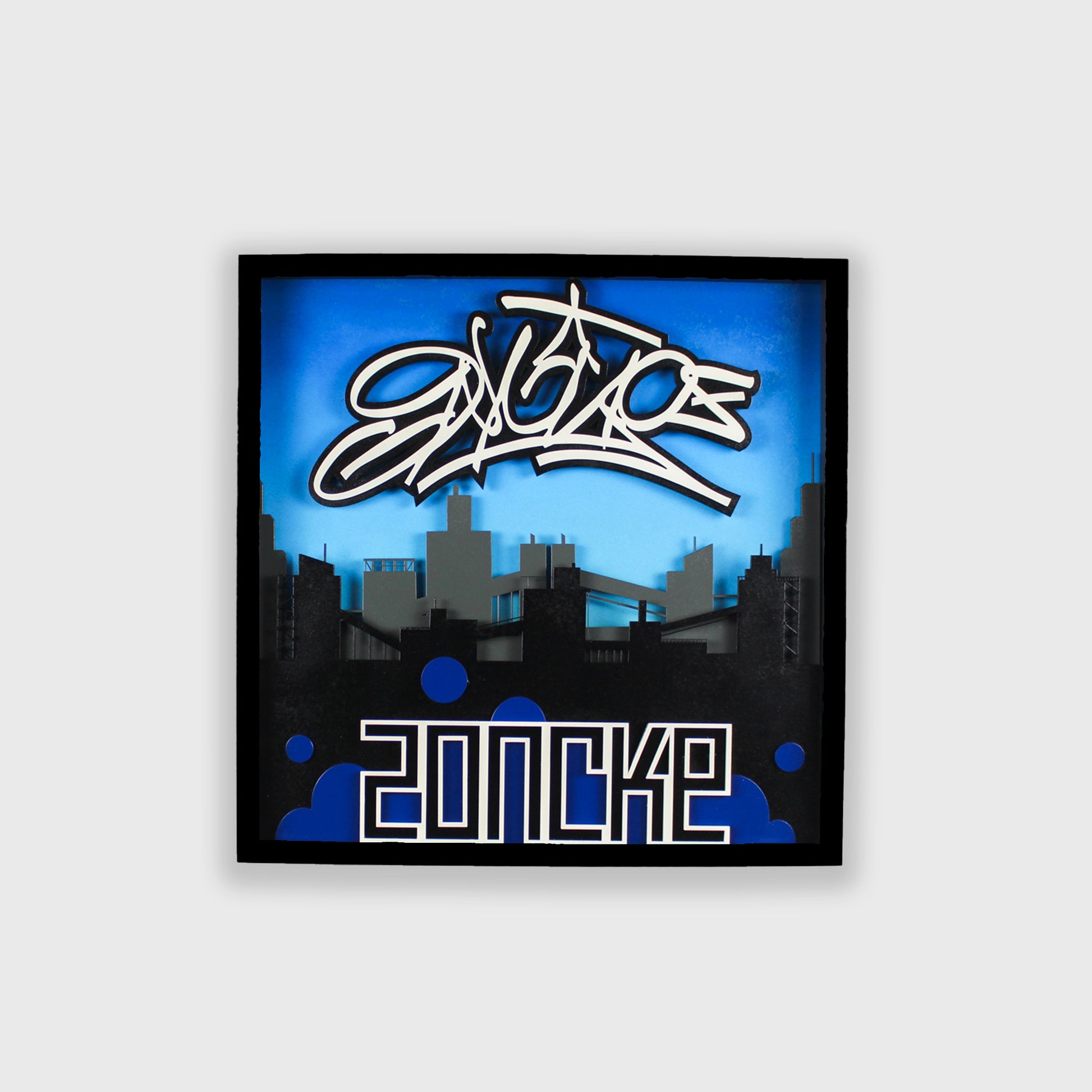 ZONCKE "Cadre Cockerill 3D #3"