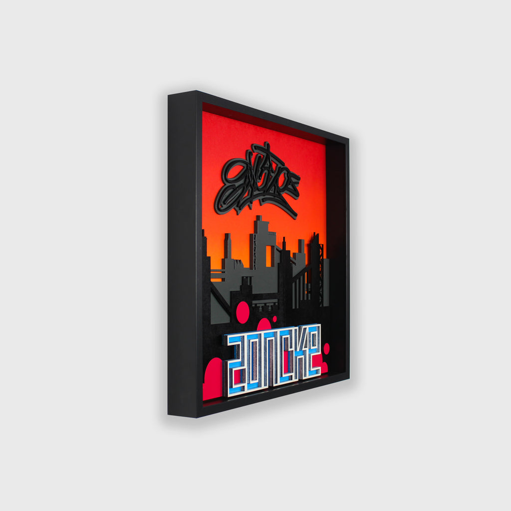 ZONCKE "Cadre Cockerill 3D #2"