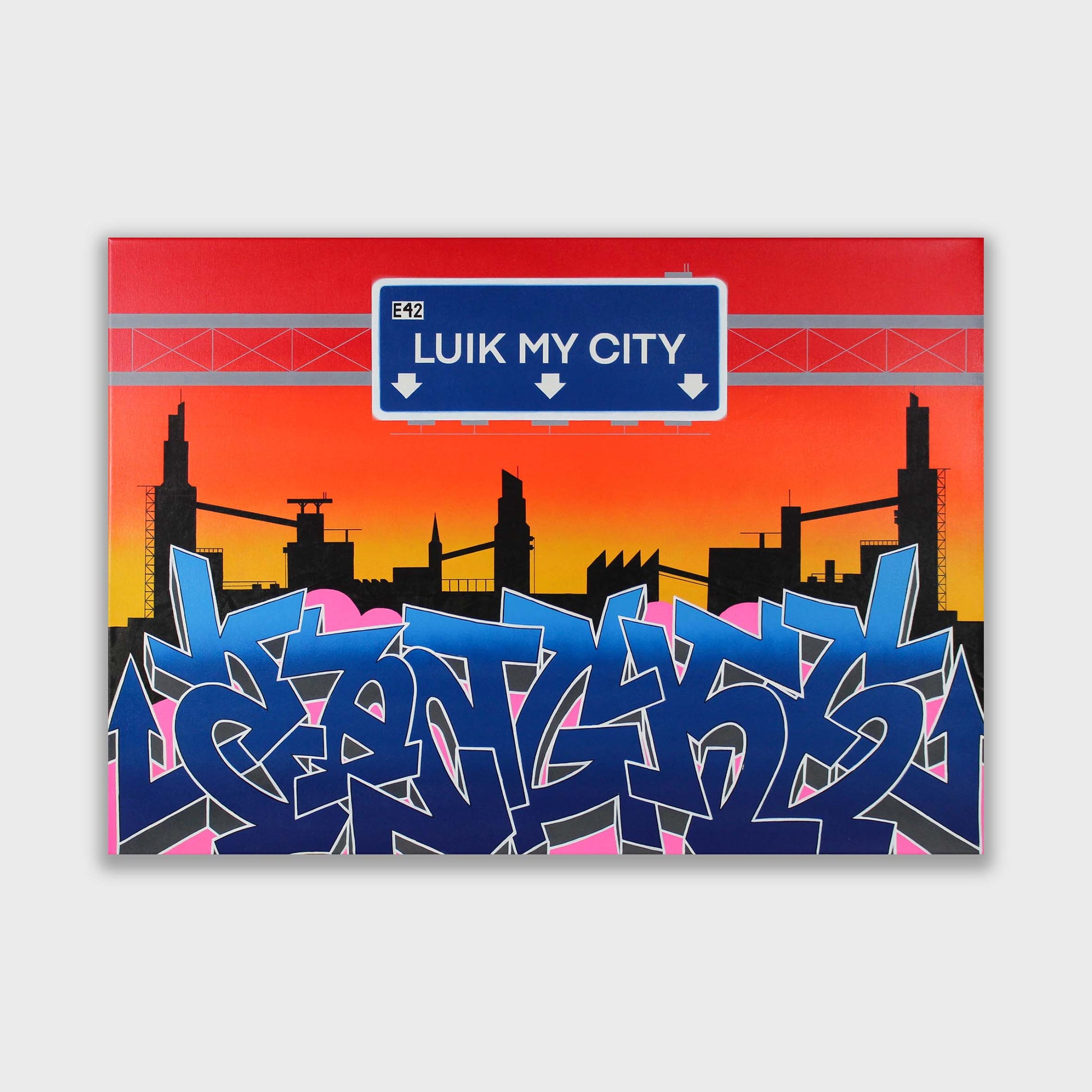 ZONCKE "Big Cockerill canvas #2"