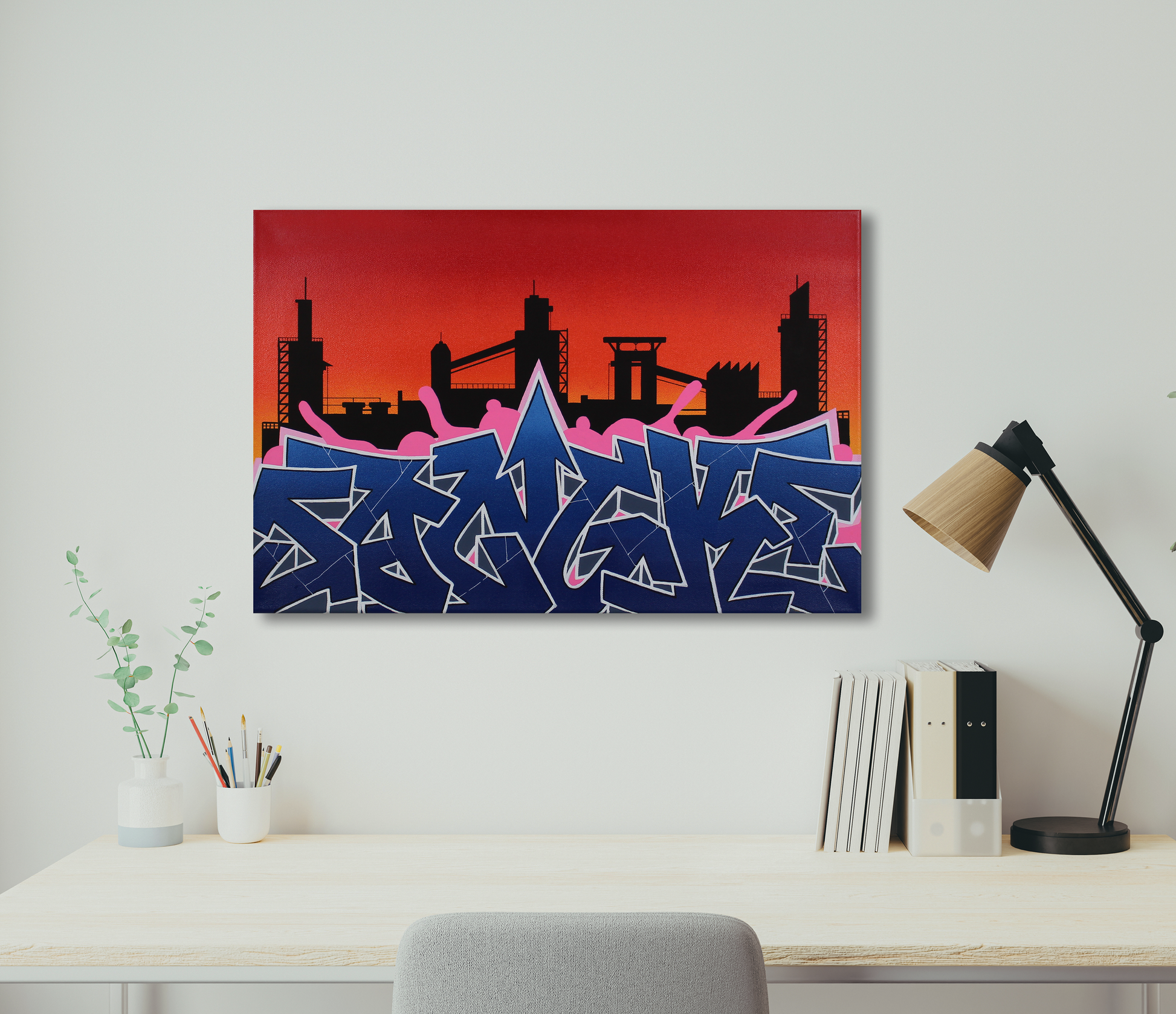 ZONCKE "Small Cockerill Canvas #1"